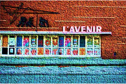 Le bâtiment de l'Avenir nous appartient